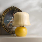 Luxury Cream Mushroom Table Lamp