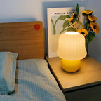 Luxury Cream Mushroom Table Lamp