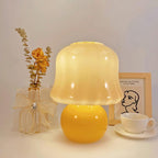 Luxury Cream Mushroom Table Lamp