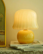 Luxury Cream Mushroom Table Lamp