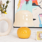 Luxury Cream Mushroom Table Lamp