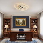 Contemporary Crystal Ceiling Light