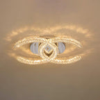 Contemporary Crystal Ceiling Light