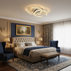 Contemporary Crystal Ceiling Light