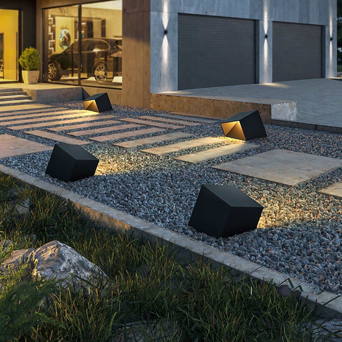 Nox Cube Solar Outdoor Light
