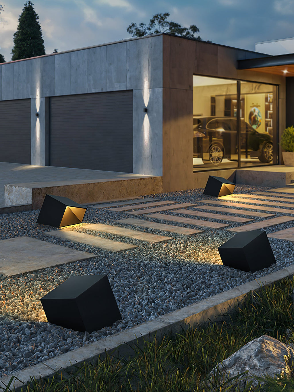 Nox Cube Solar Outdoor Light