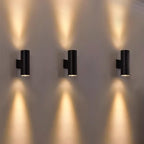 Noir Column Outdoor Light