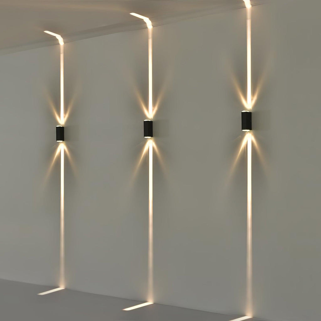 Noir Column Outdoor Light