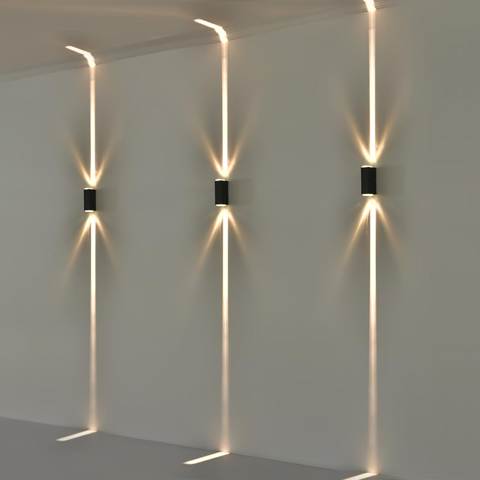 Noir Column Outdoor Light