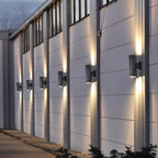 Noir Column Outdoor Light