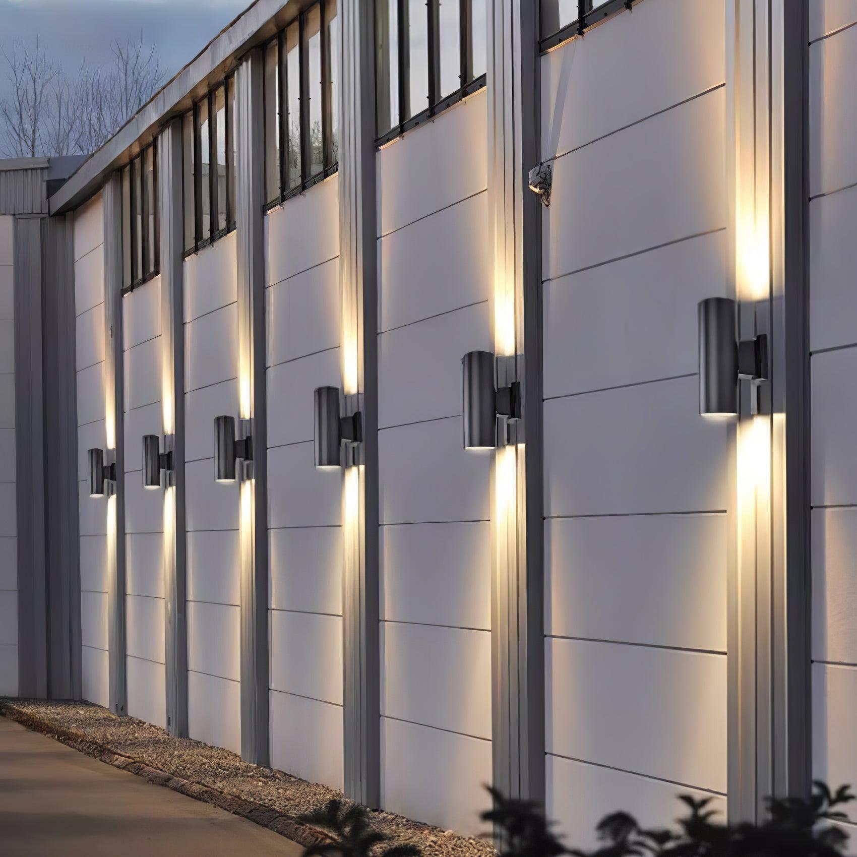Noir Column Outdoor Light