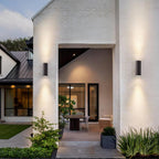 Noir Column Outdoor Light