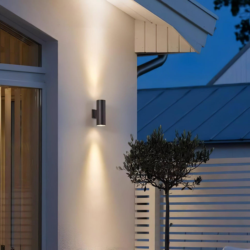Noir Column Outdoor Light