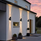 Noir Column Outdoor Light