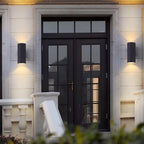 Noir Column Outdoor Light