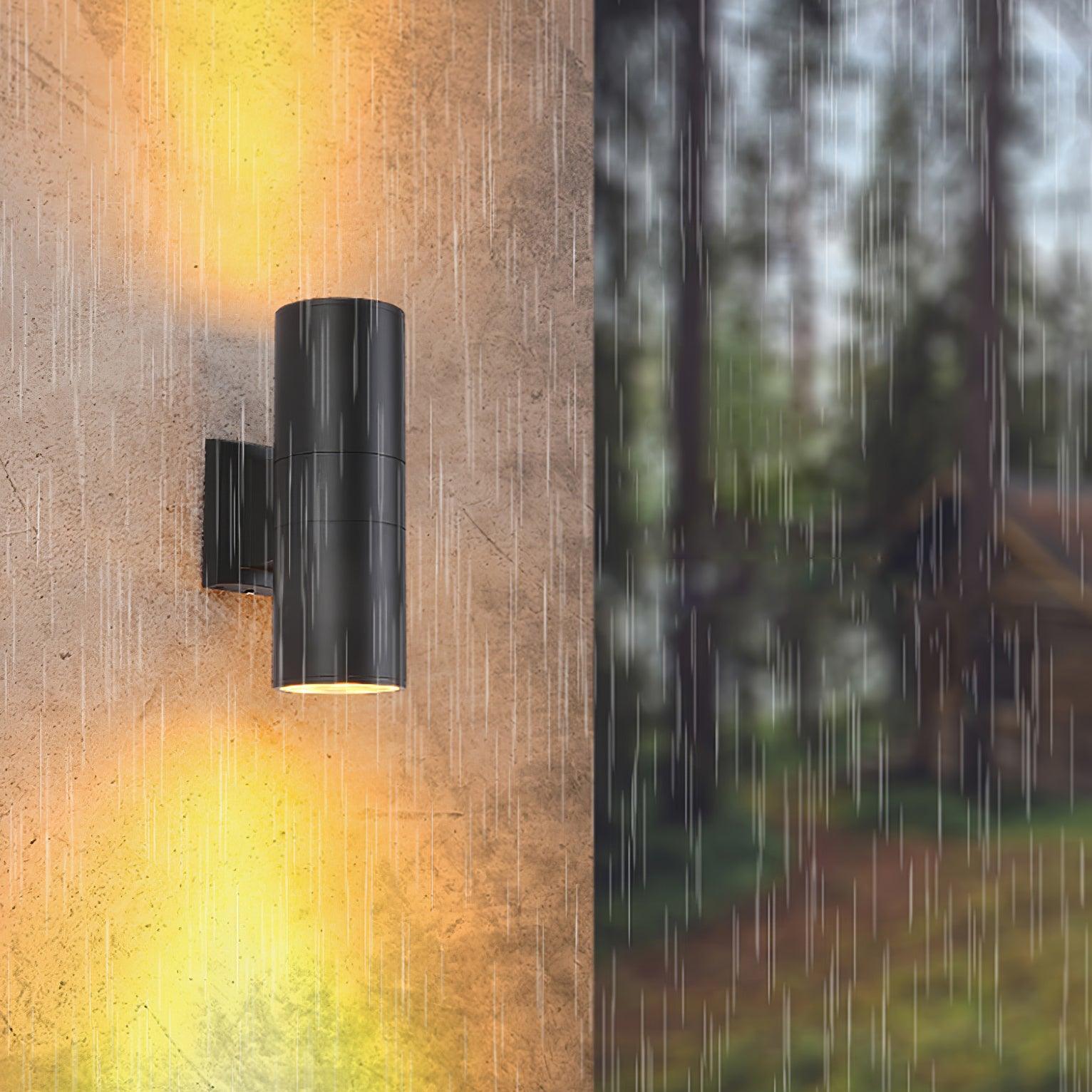 Noir Column Outdoor Light