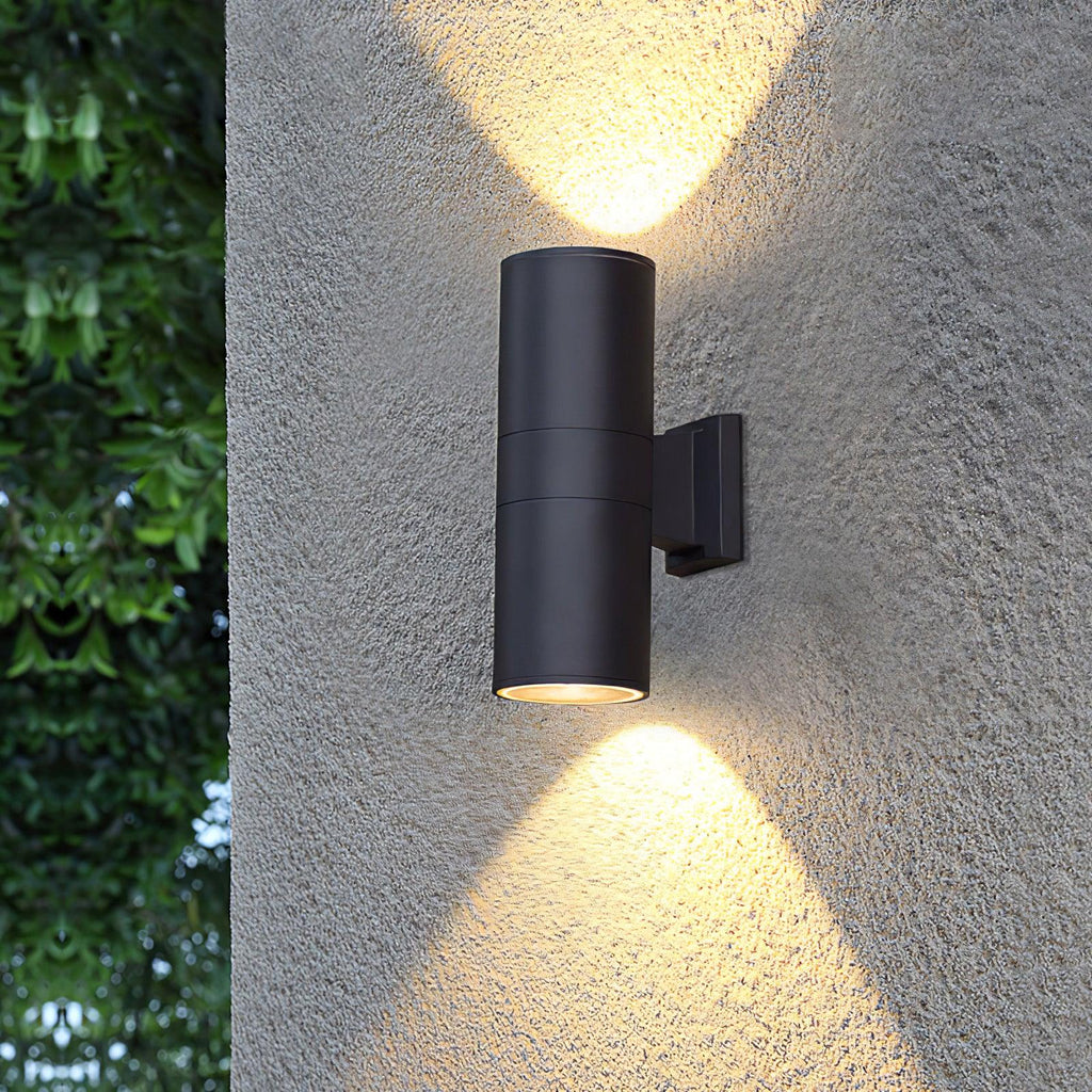Noir Column Outdoor Light