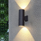 Noir Column Outdoor Light