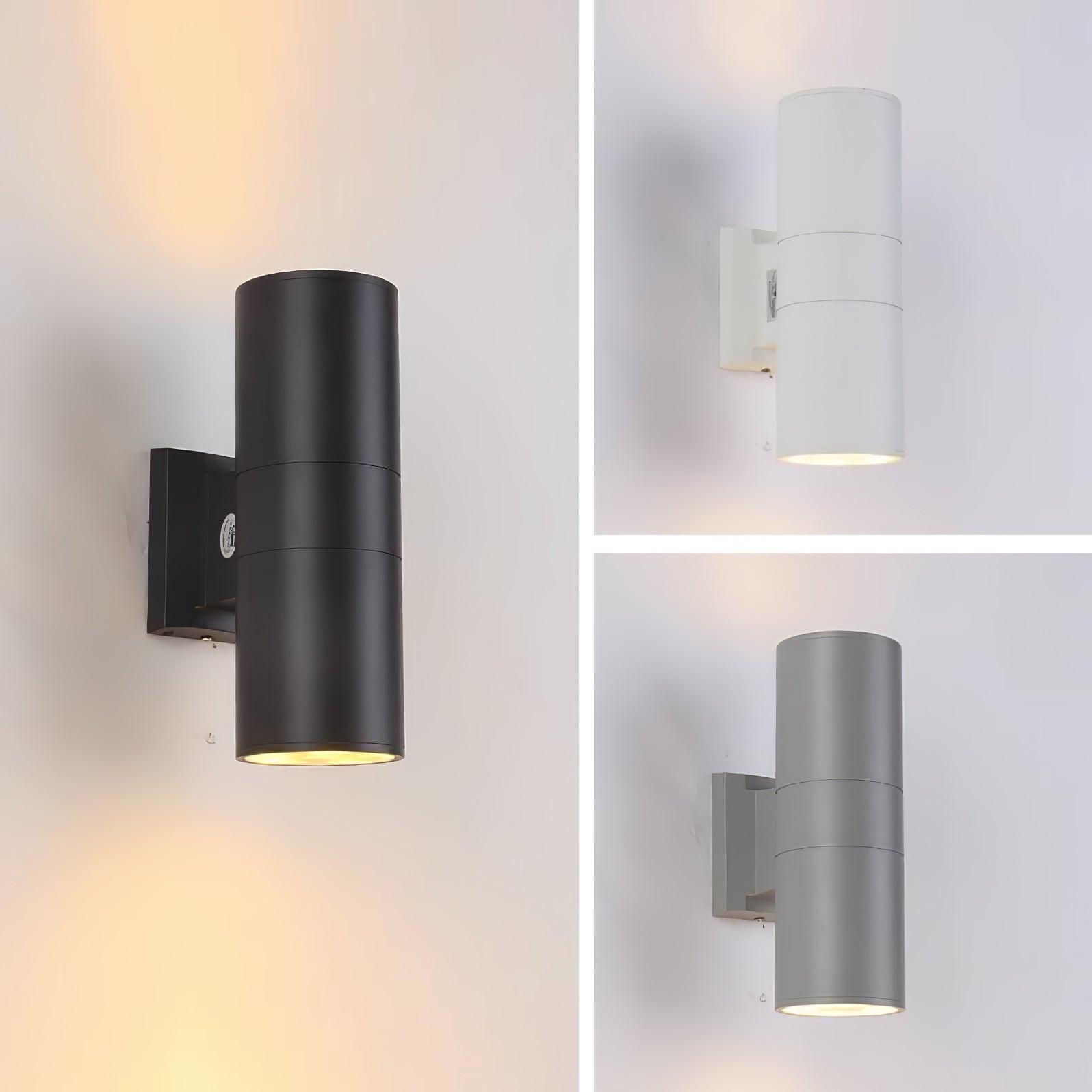 Noir Column Outdoor Light