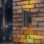 Noir Column Outdoor Light