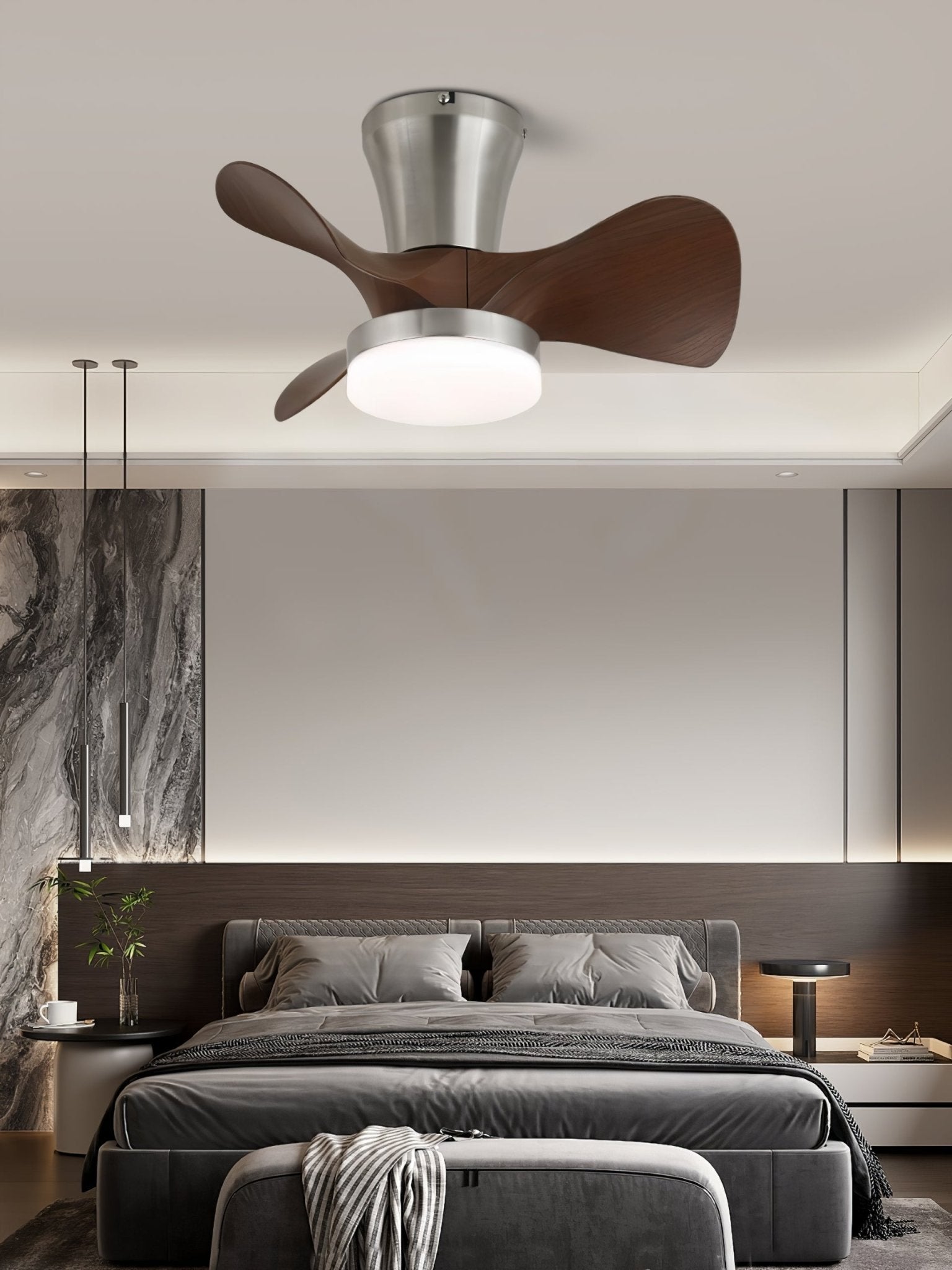 Arvento Minimalist Woodcraft Ceiling Light