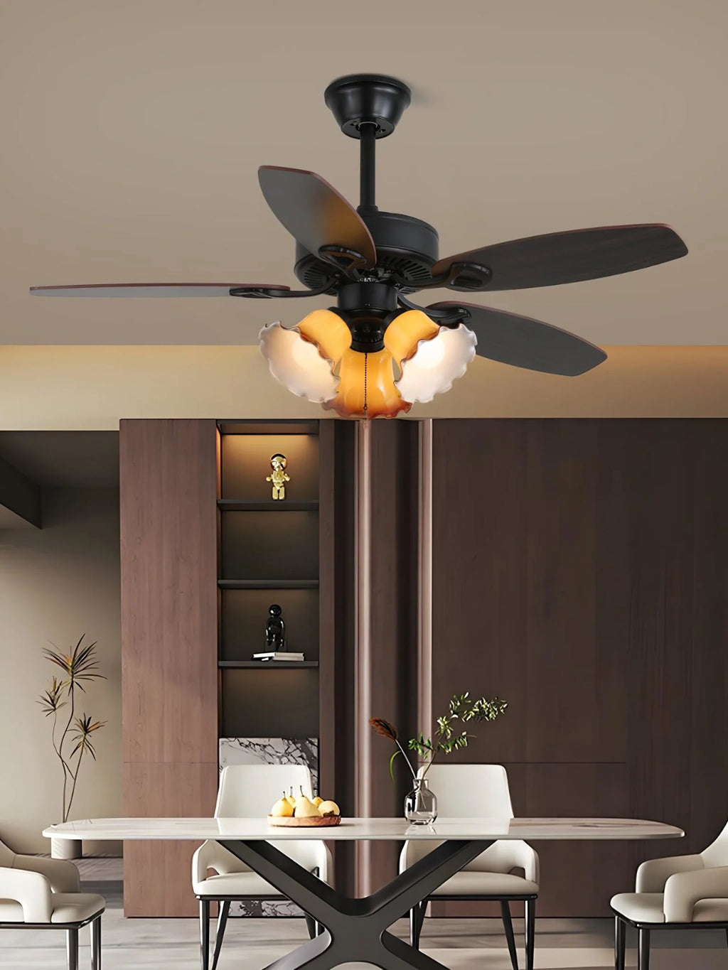 Calantha Bloom Sculptural Glass Ceiling Light