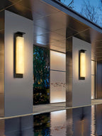 Delaney Alabaster Geo Wall Light