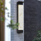Delaney Alabaster Geo Wall Light