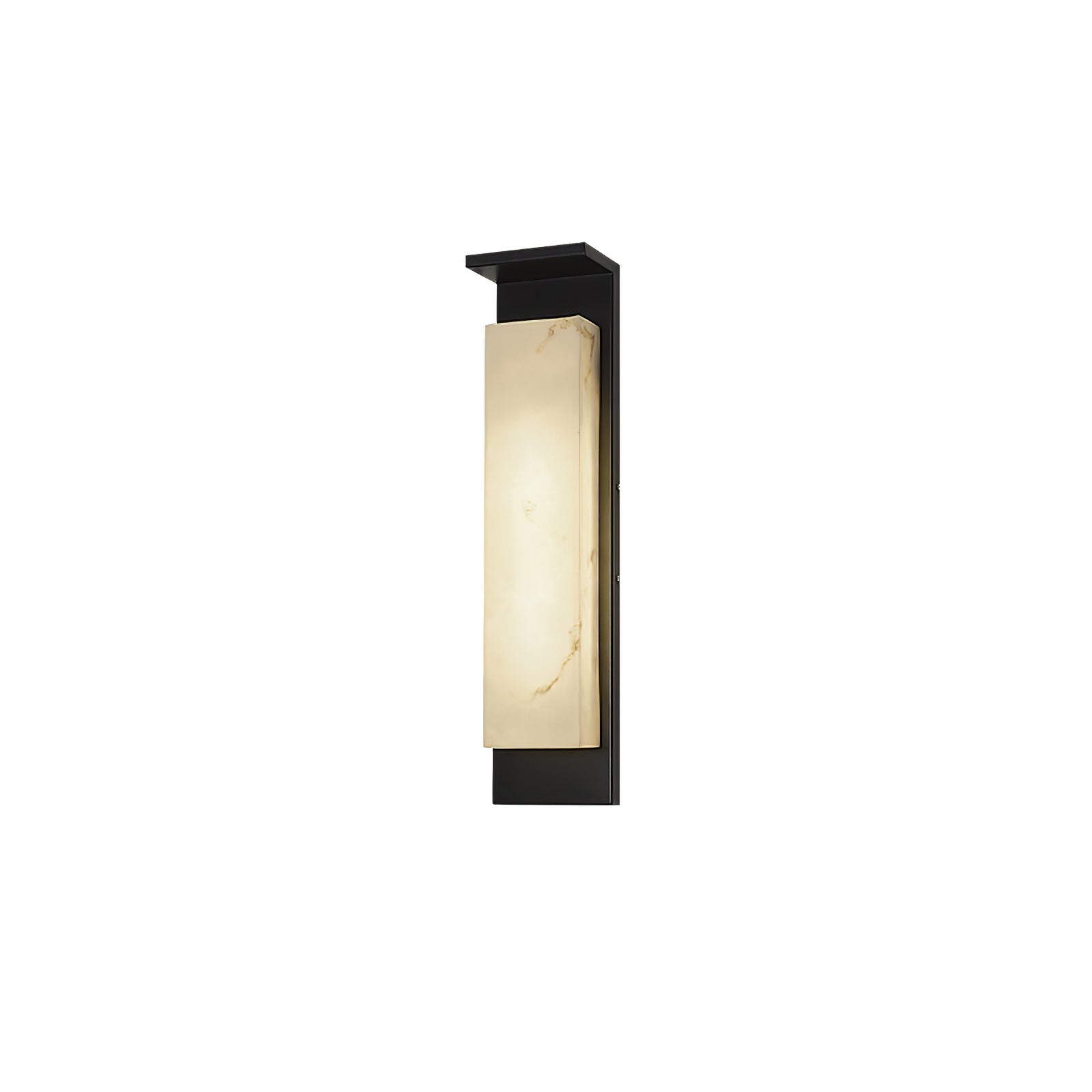 Delaney Alabaster Geo Wall Light