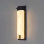 Delaney Alabaster Geo Wall Light
