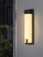 Delaney Alabaster Geo Wall Light