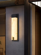 Delaney Alabaster Geo Wall Light