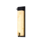 Delaney Alabaster Geo Wall Light