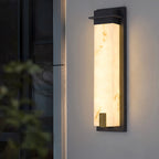 Delaney Alabaster Geo Wall Light