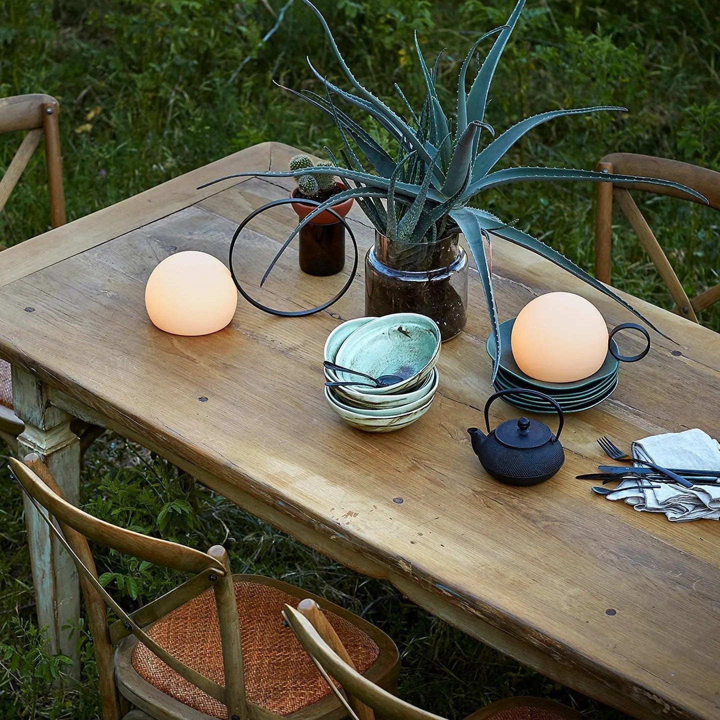 Dome Orbit Portable Lamp