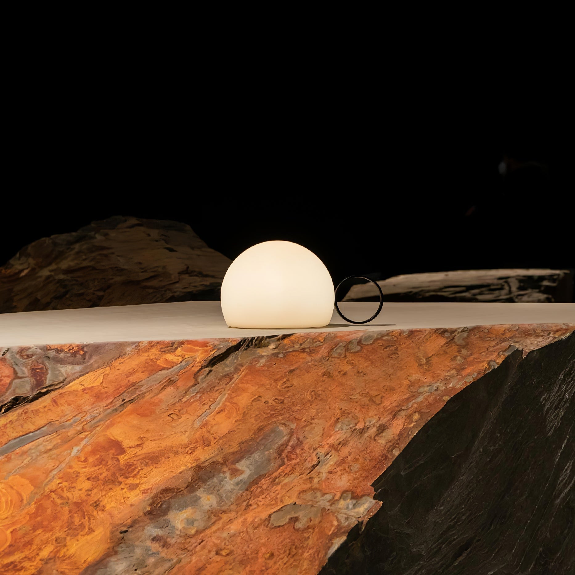 Dome Orbit Portable Lamp