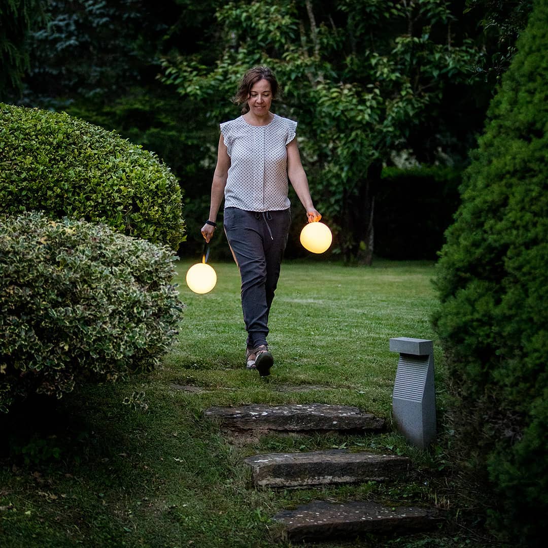 Dome Orbit Portable Lamp