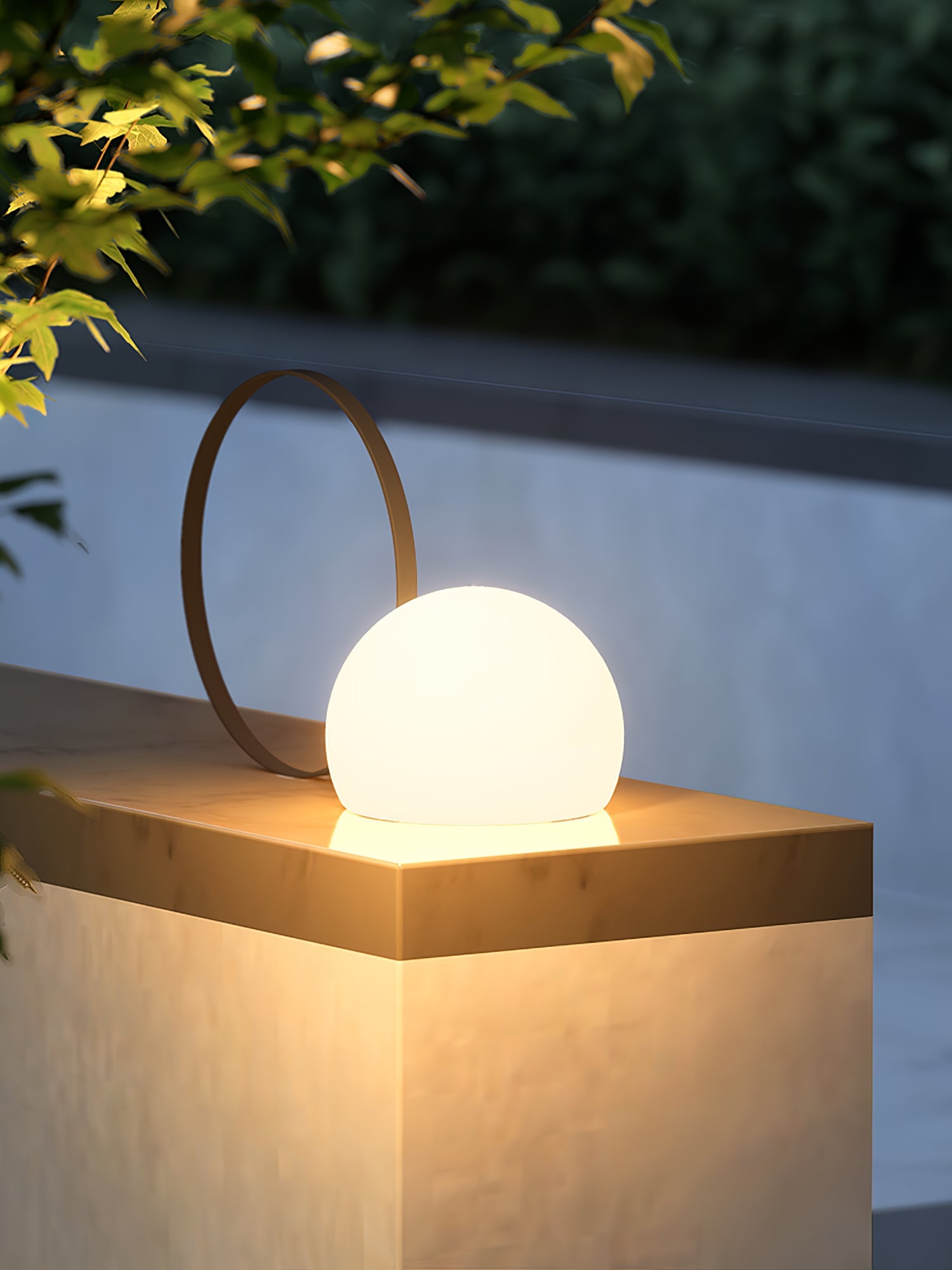 Dome Orbit Portable Lamp