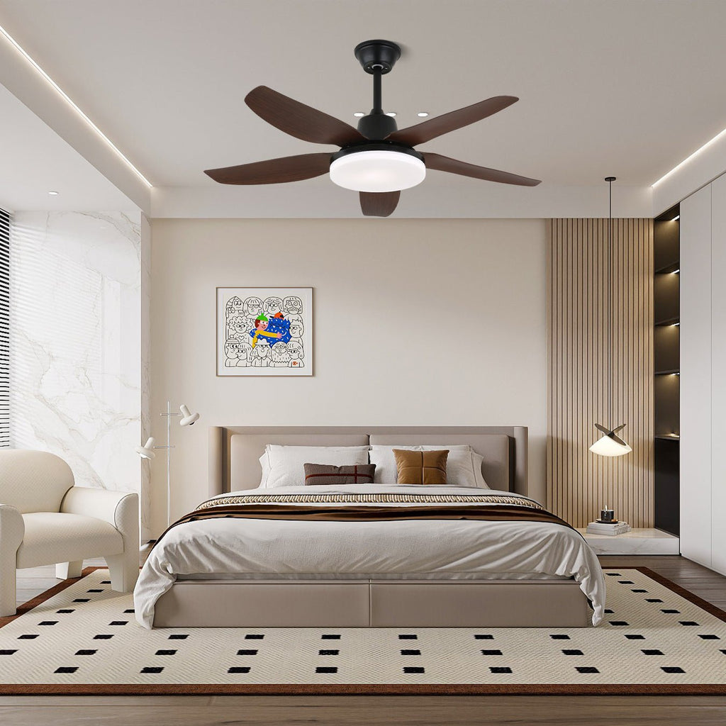 Felix Aerodynamic Luxe Ceiling Fan Light