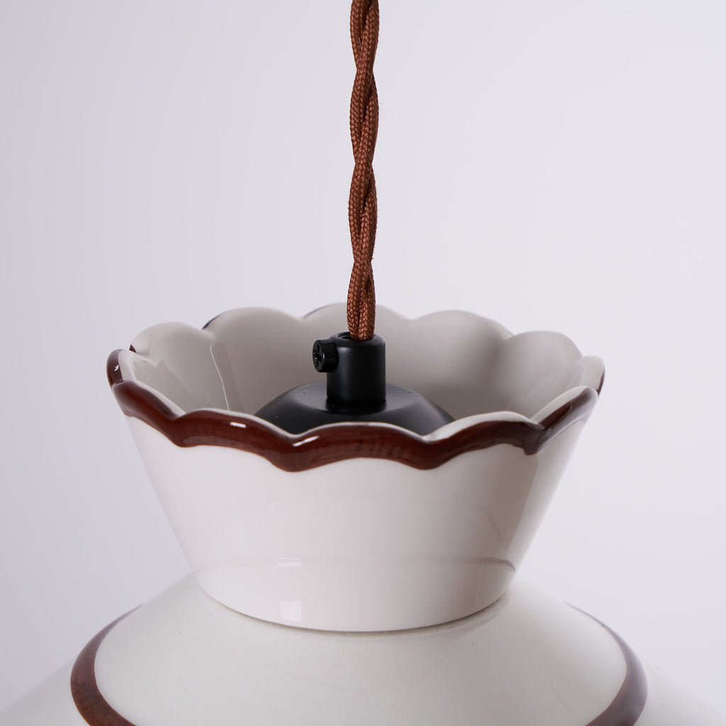 Festonia Ceramic Pendant Light