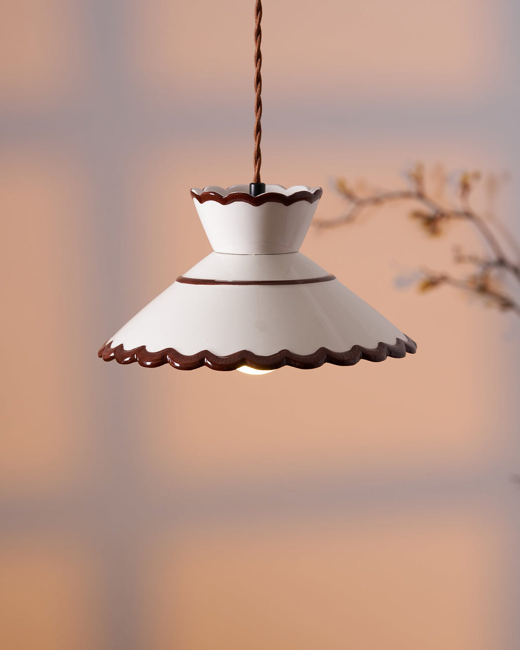 Festonia Ceramic Pendant Light