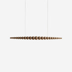 Filamento Sculpted Linear Chandelier