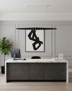 Filamento Sculpted Linear Chandelier