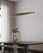 Filamento Sculpted Linear Chandelier