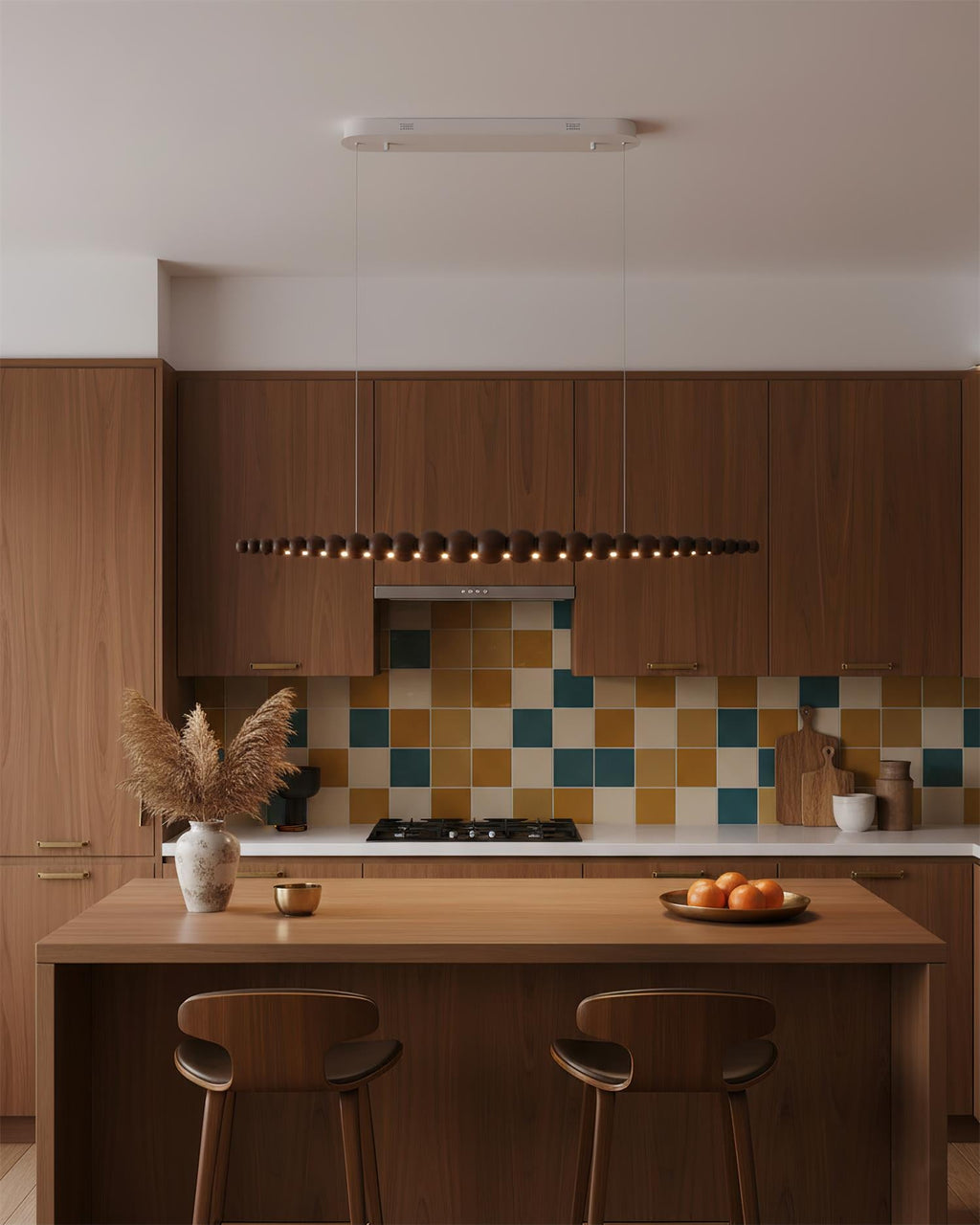 Filamento Sculpted Linear Chandelier