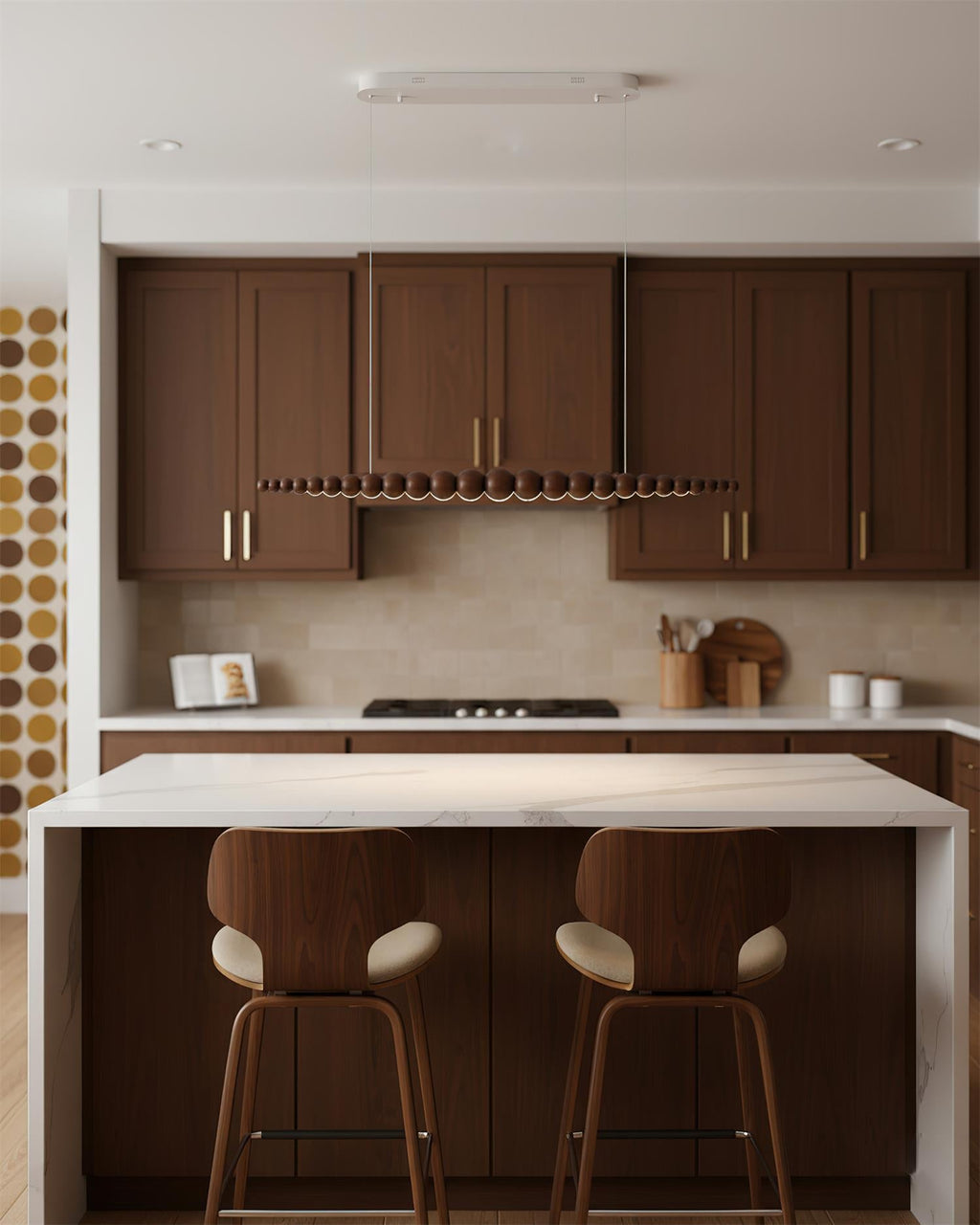 Filamento Sculpted Linear Chandelier