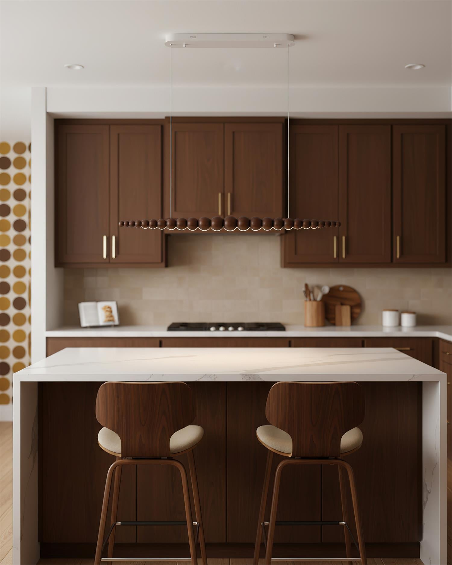 Filamento Sculpted Linear Chandelier