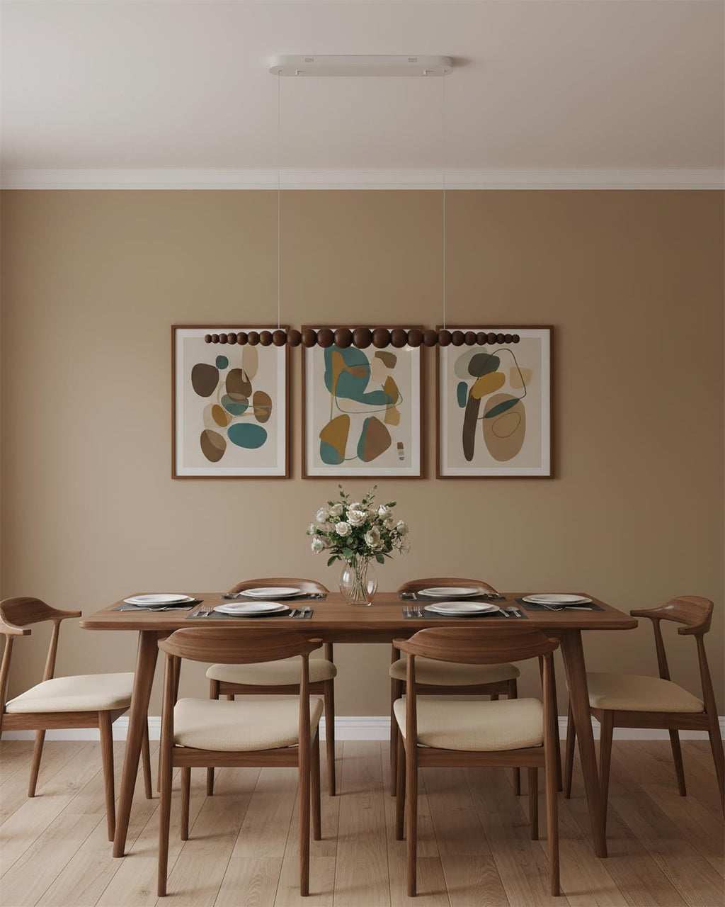 Filamento Sculpted Linear Chandelier