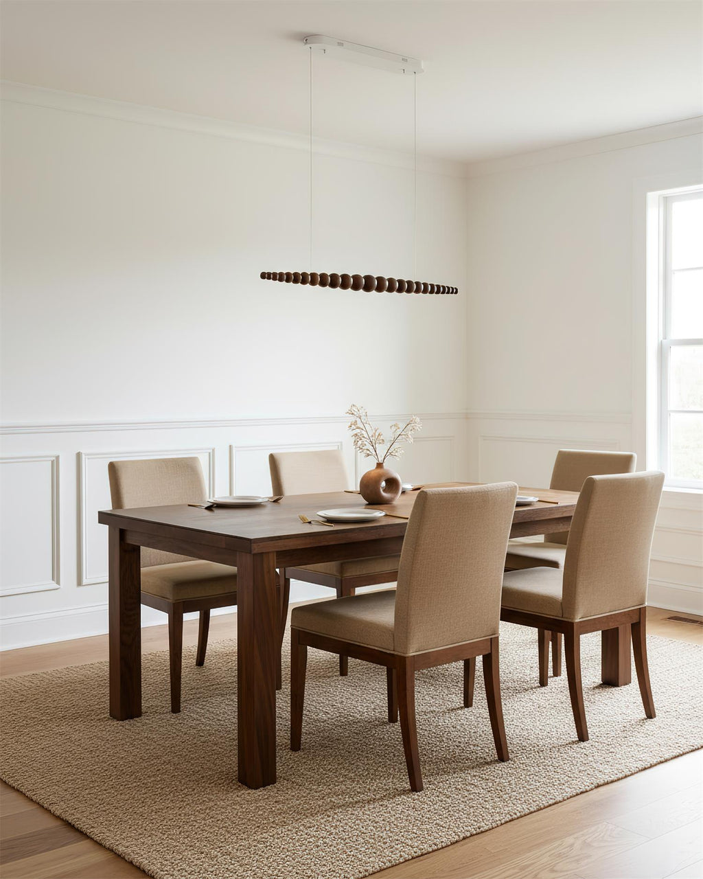 Filamento Sculpted Linear Chandelier