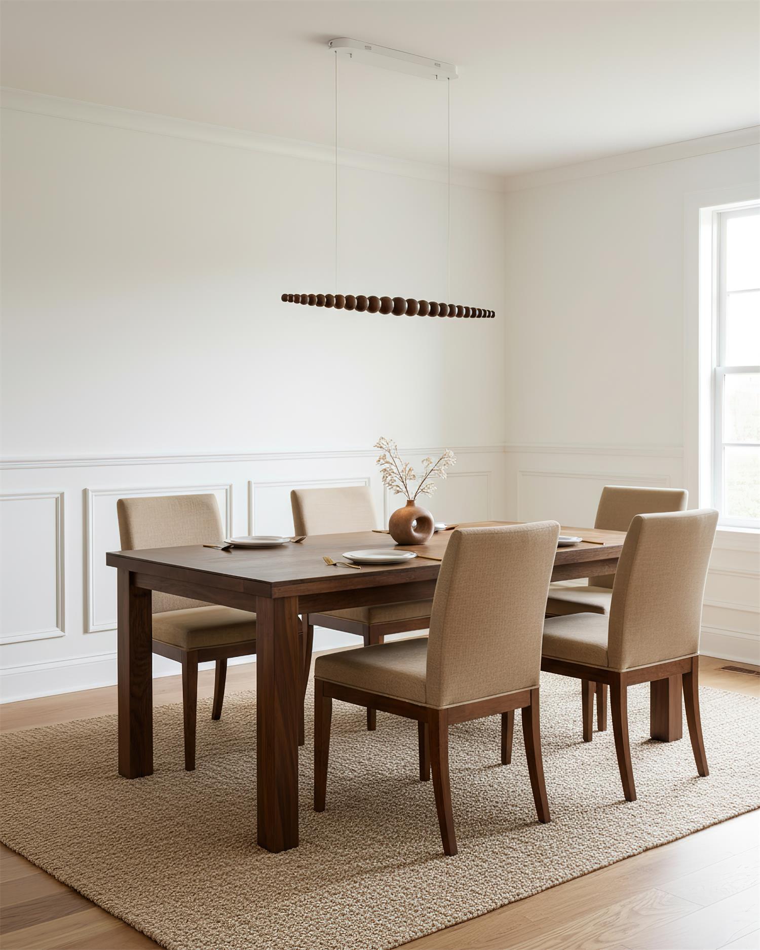 Filamento Sculpted Linear Chandelier